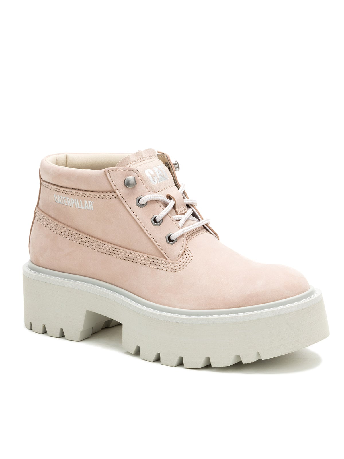 BOTÍN COLORADO MAX CHUKKA MUJER PALO ROSA CAT - 1