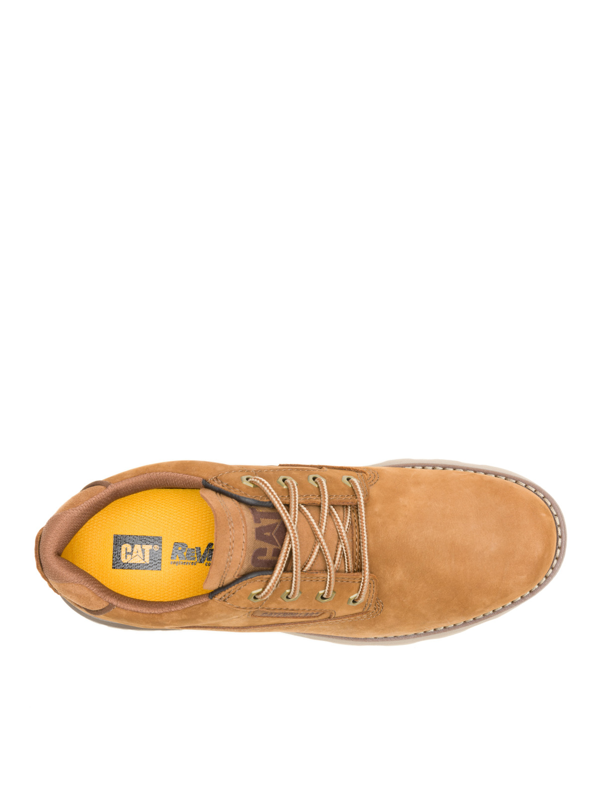 ZAPATO DE CUERO PURSUE LO HOMBRE GRIS CAT - 7