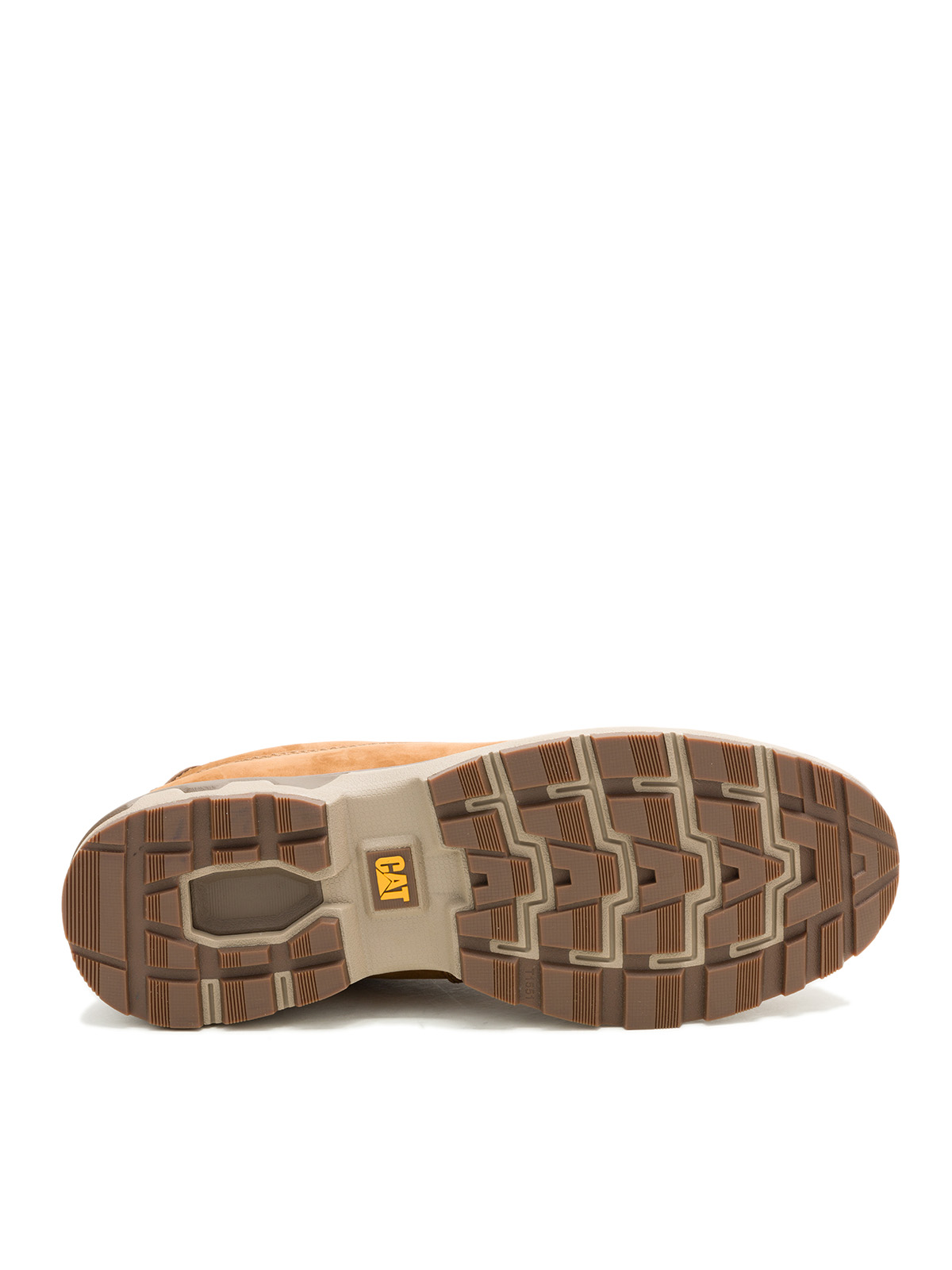 ZAPATO DE CUERO PURSUE LO HOMBRE GRIS CAT - 8