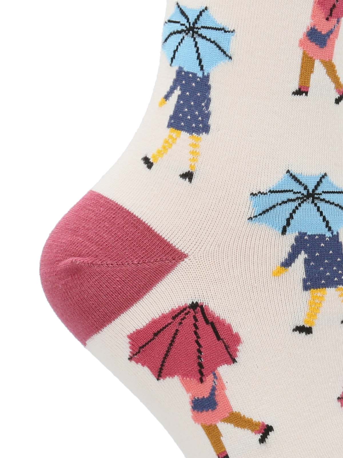 CALCETINES UMBRELLA MUJER BEIGE AZALEIA - 2