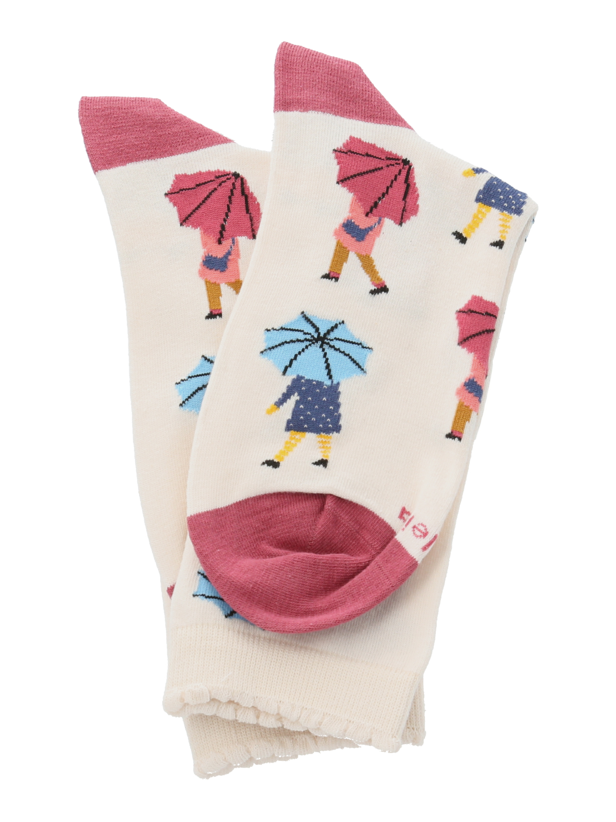 CALCETINES UMBRELLA MUJER BEIGE AZALEIA - 3