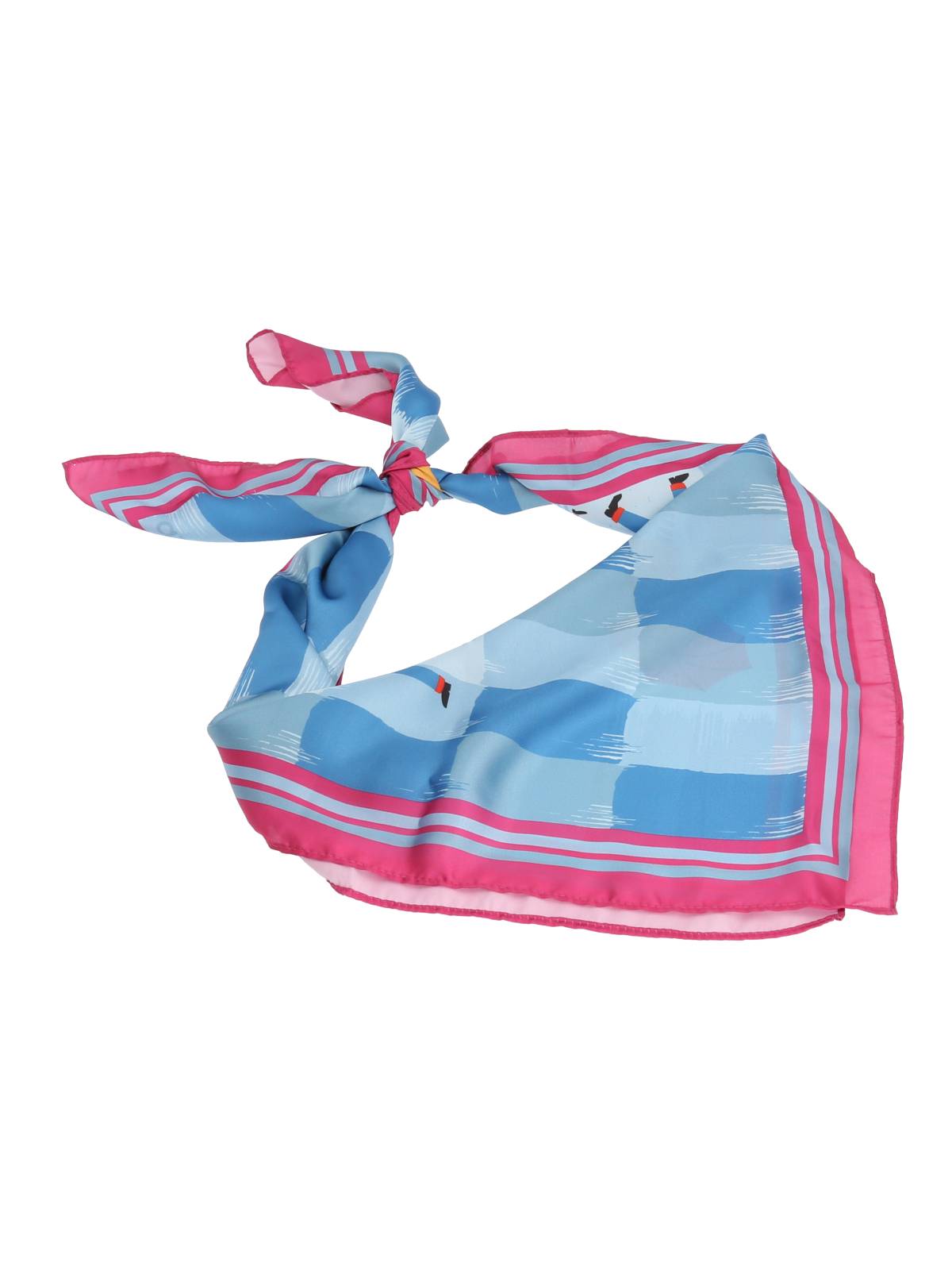 PAÑUELOS LAURA SCARF MUJER CELESTE AZALEIA - 1