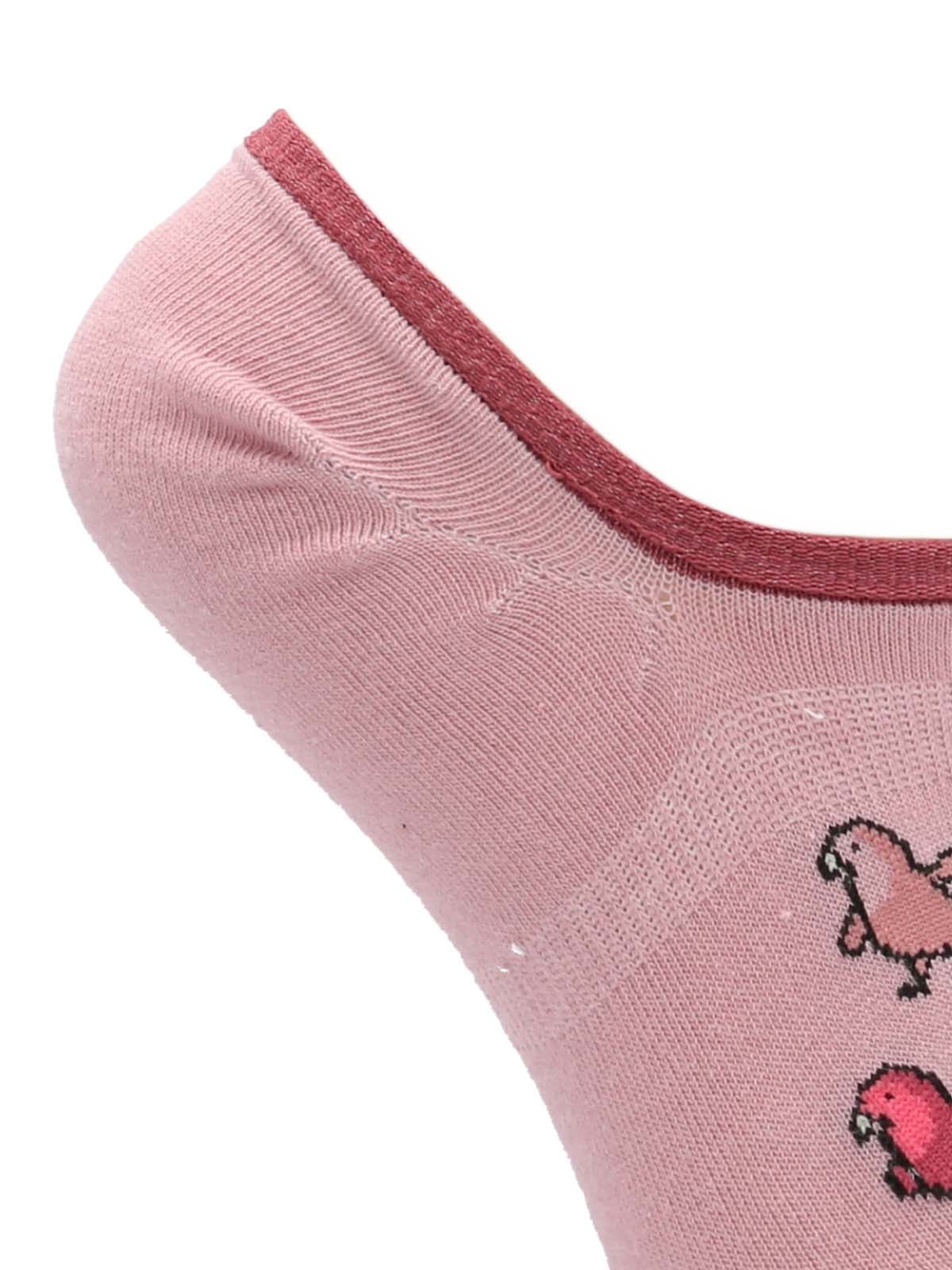 CALCETINES INV PARROT MUJER ROSADO AZALEIA - 2
