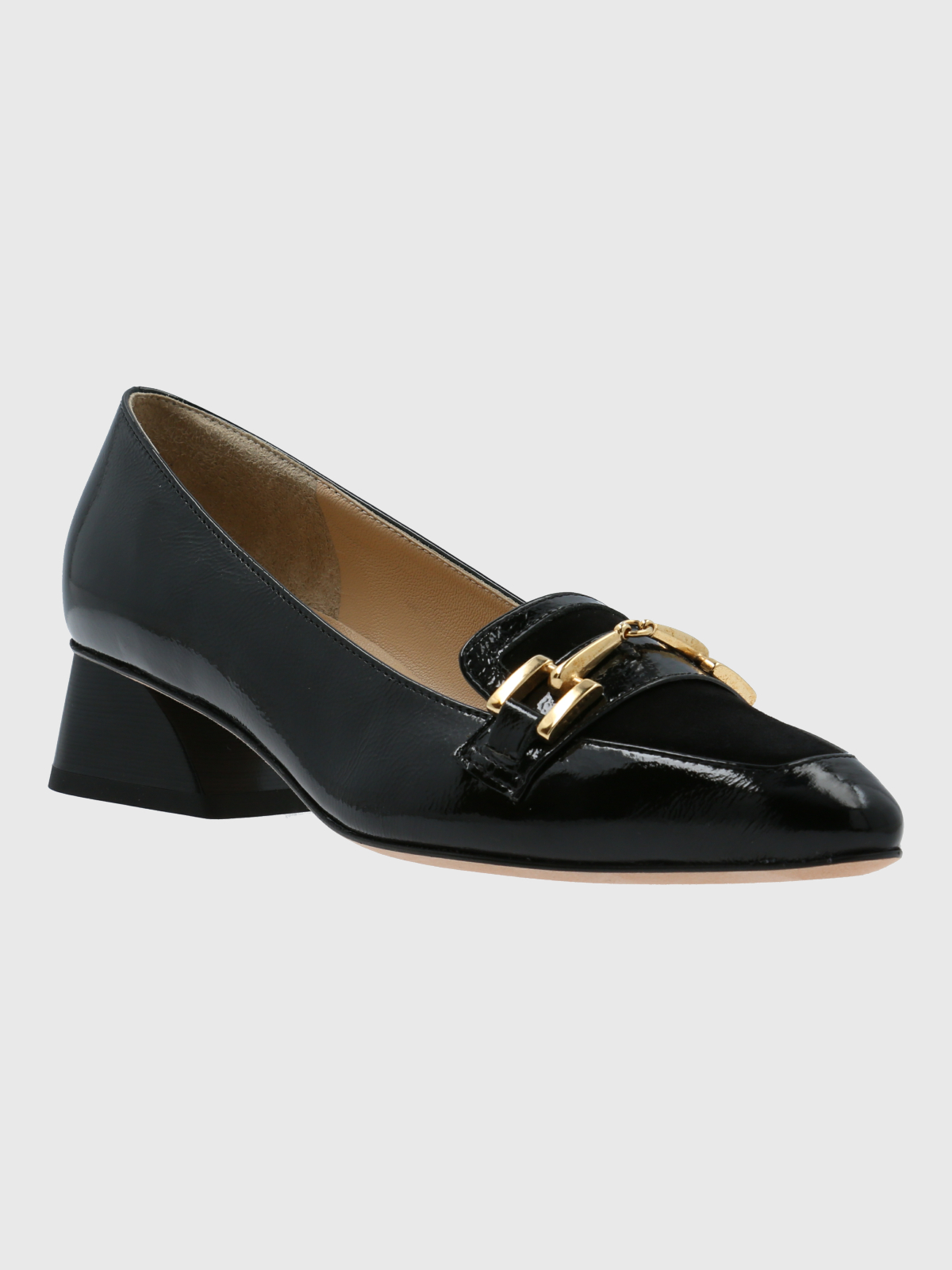 ZAPATO BRUNATE MUJER CUERO BAZZANO NEGRO HUSH PUPPIES - 1
