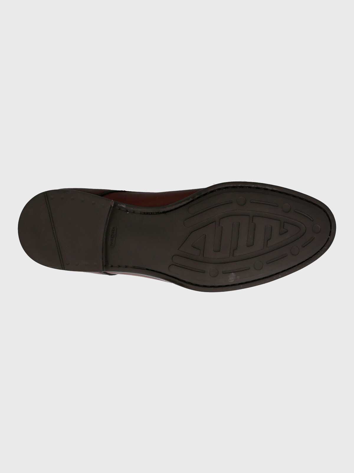 ZAPATO ITALIANO HOMBRE CUERO LECCIO CAFE  HUSH PUPPIES - 7