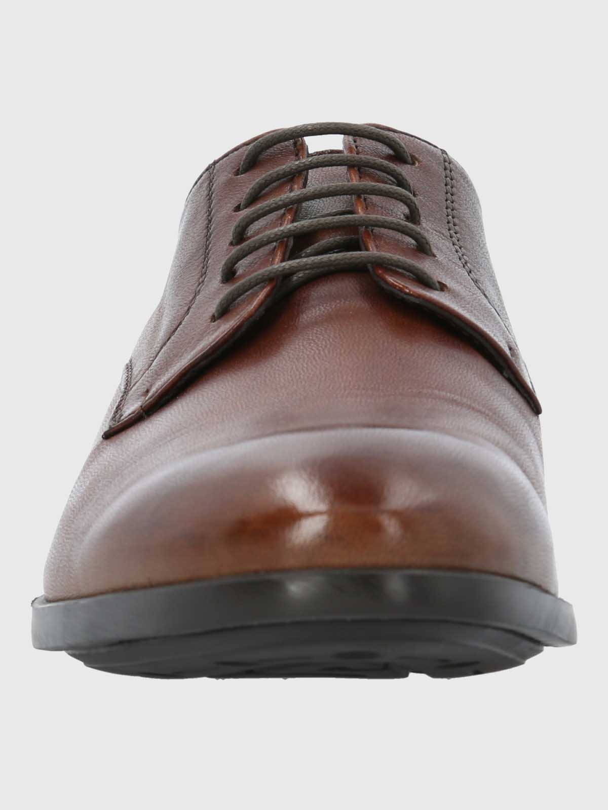 ZAPATO ITALIANO HOMBRE CUERO OLMO CAFE  HUSH PUPPIES - 4