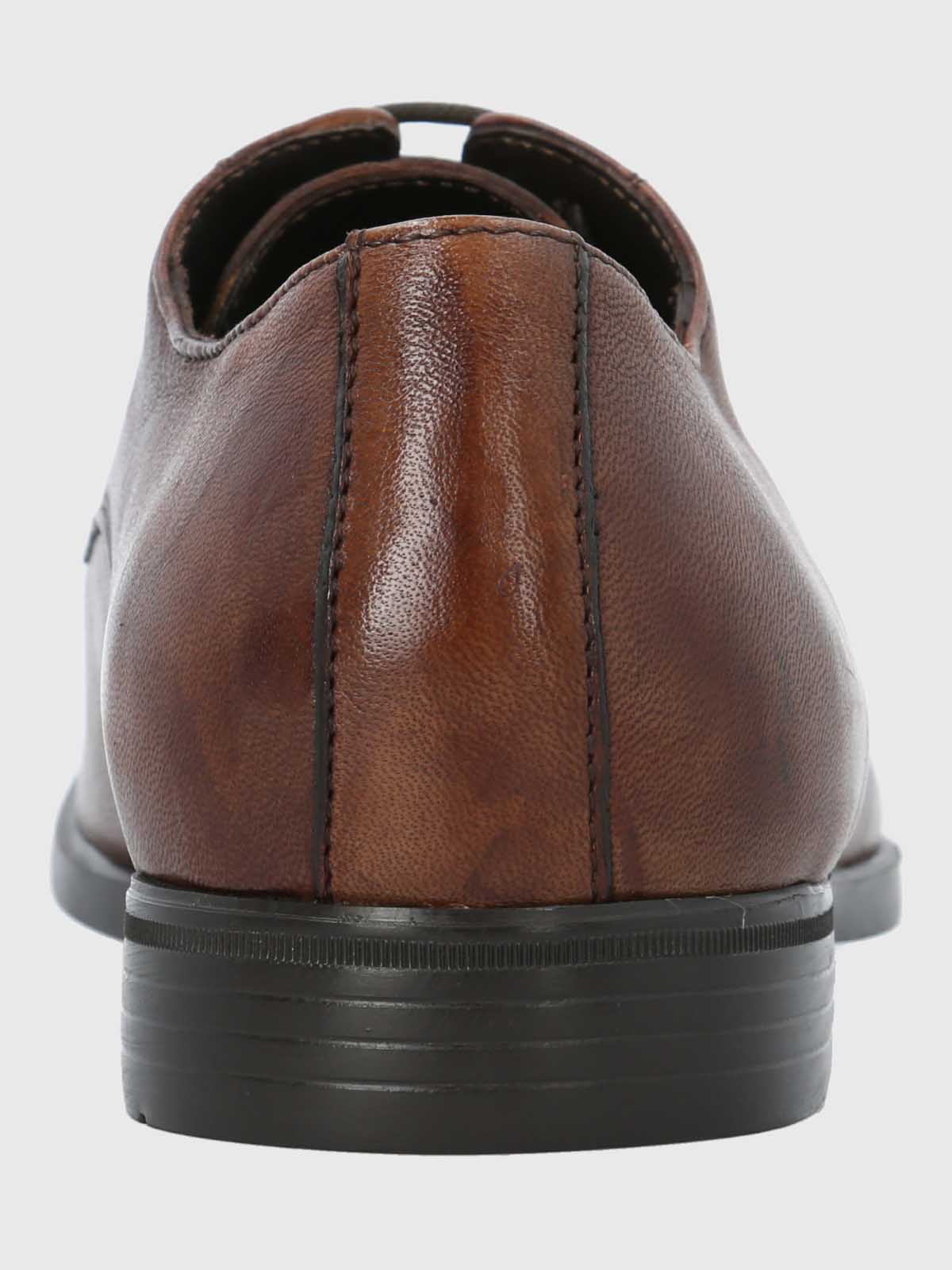 ZAPATO ITALIANO HOMBRE CUERO OLMO CAFE  HUSH PUPPIES - 7