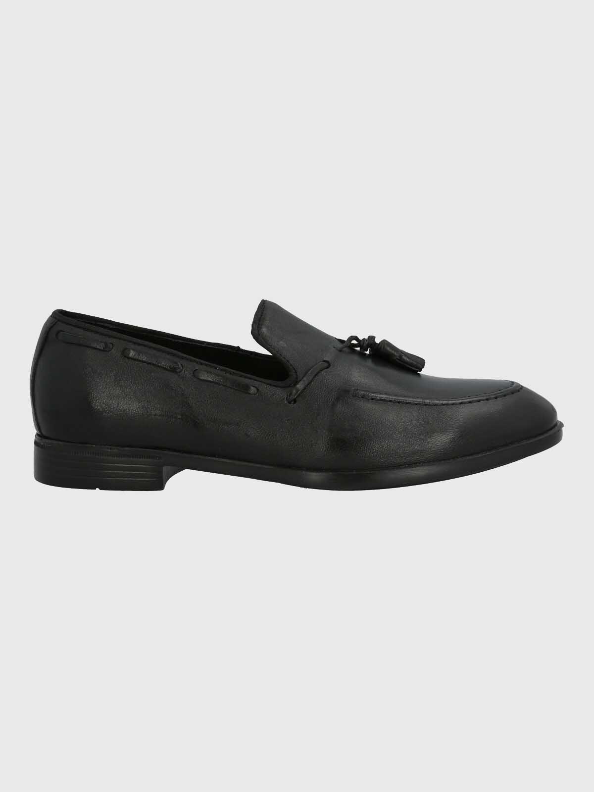 MOCASIN ITALIANO HOMBRE CUERO ABETE NEGRO HUSH PUPPIES - 2