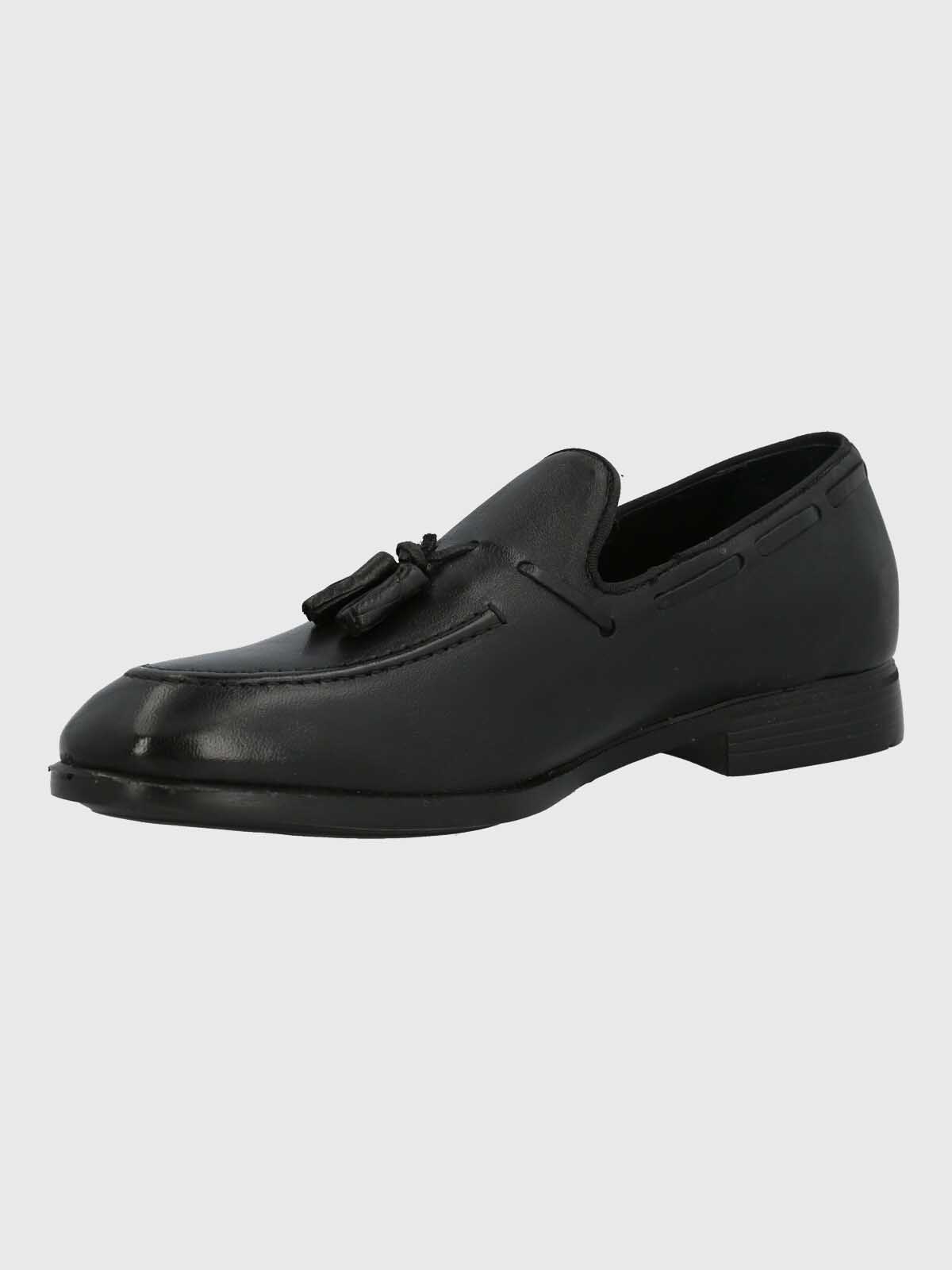 MOCASIN ITALIANO HOMBRE CUERO ABETE NEGRO HUSH PUPPIES - 4