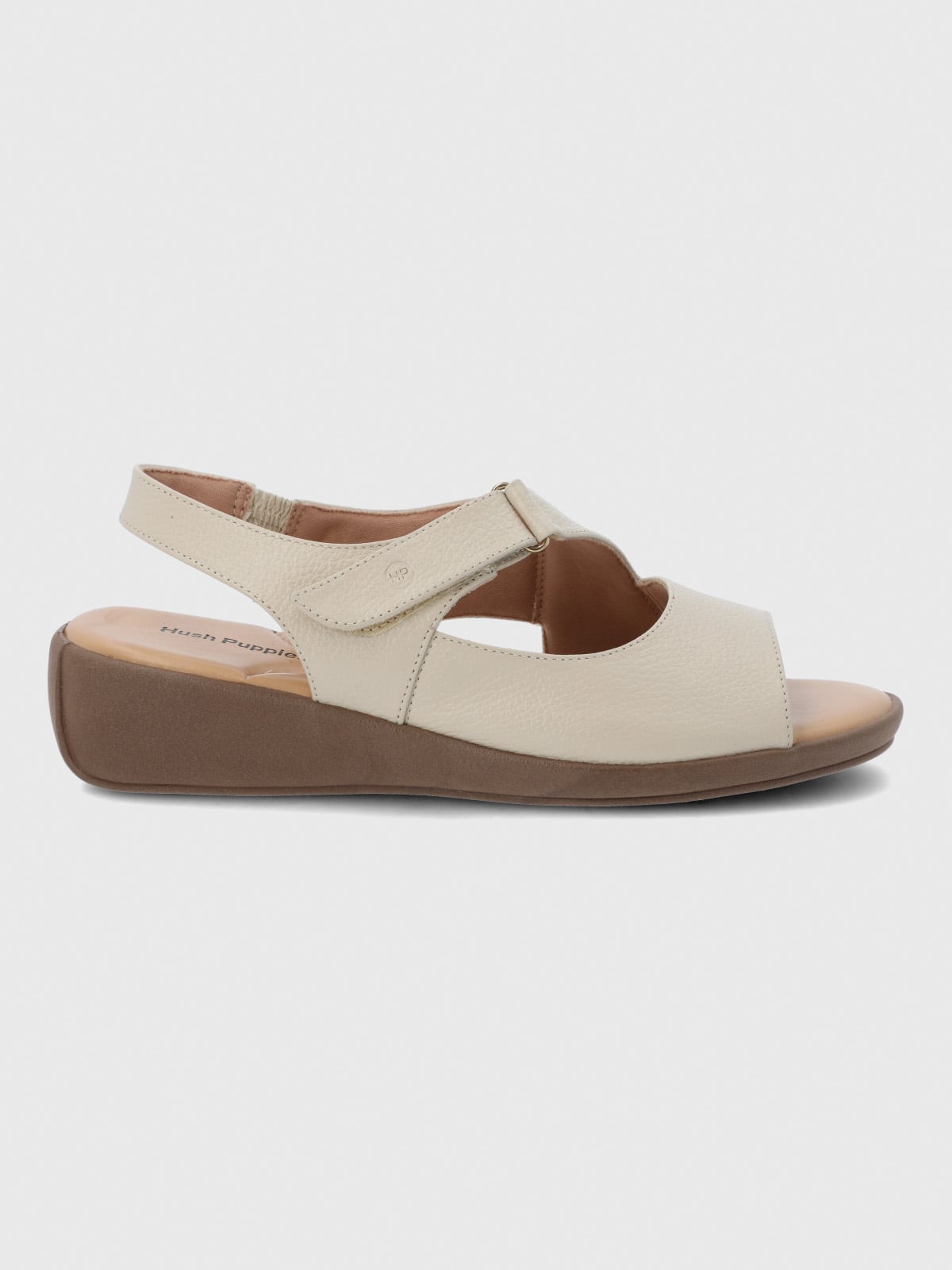 SANDALIA CUERO MUJER LIFESTYLE 2 BEIGE HUSH PUPPIES - 4