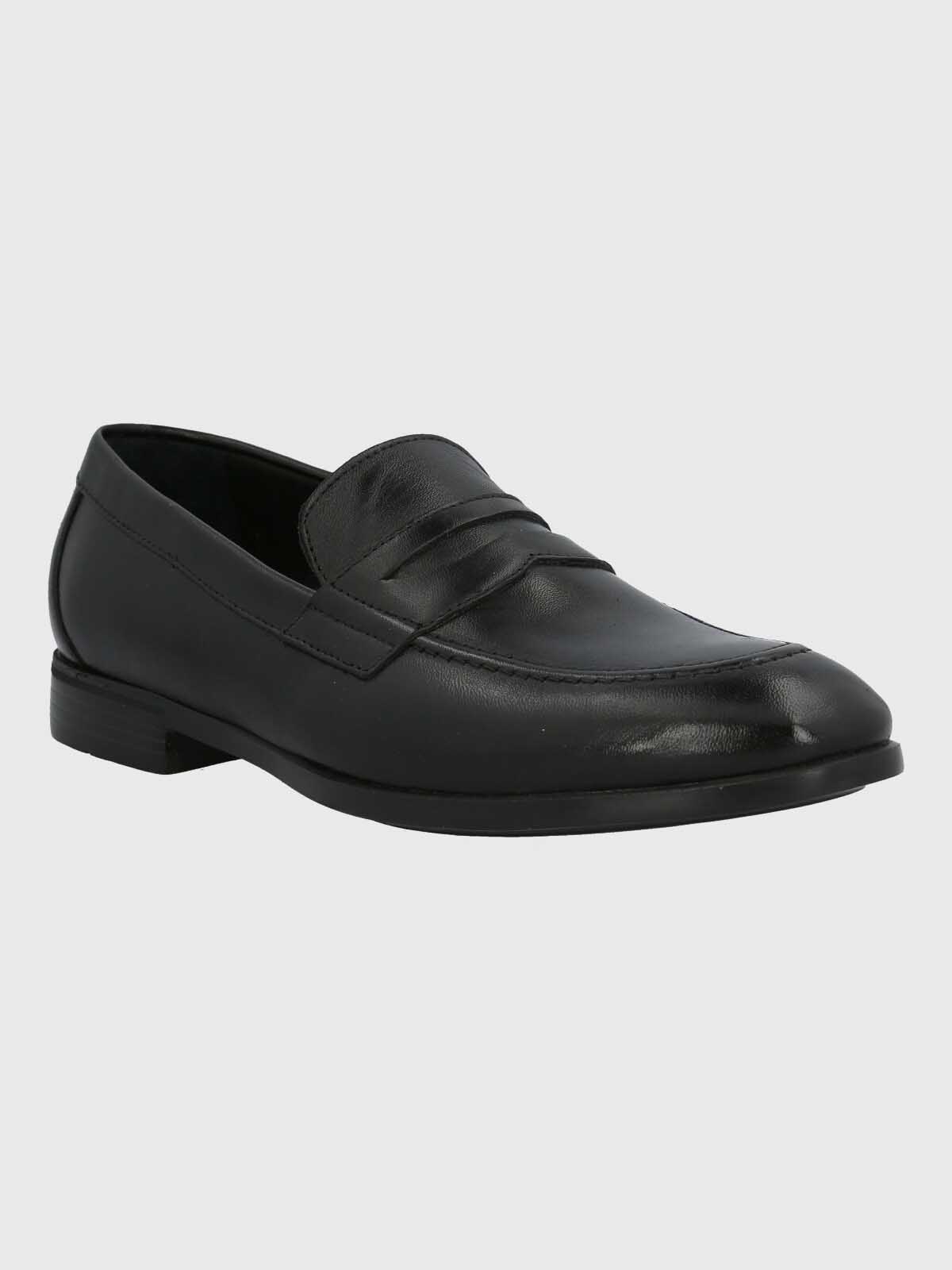 MOCASIN ITALIANO HOMBRE CUERO ULIVO NEGRO HUSH PUPPIES - 1