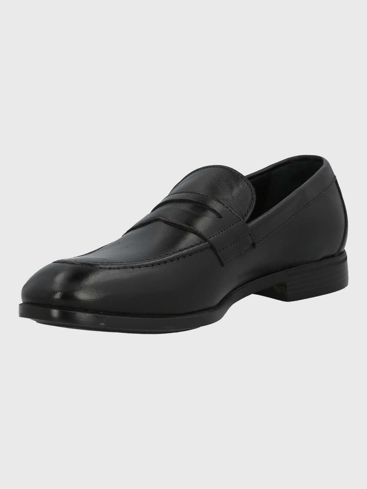 MOCASIN ITALIANO HOMBRE CUERO ULIVO NEGRO HUSH PUPPIES - 4