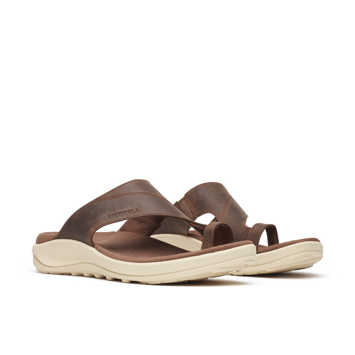 SANDALIA MUJER DISTRICT 4 LUXE POST EN COLOR CAFE MERRELL - 4