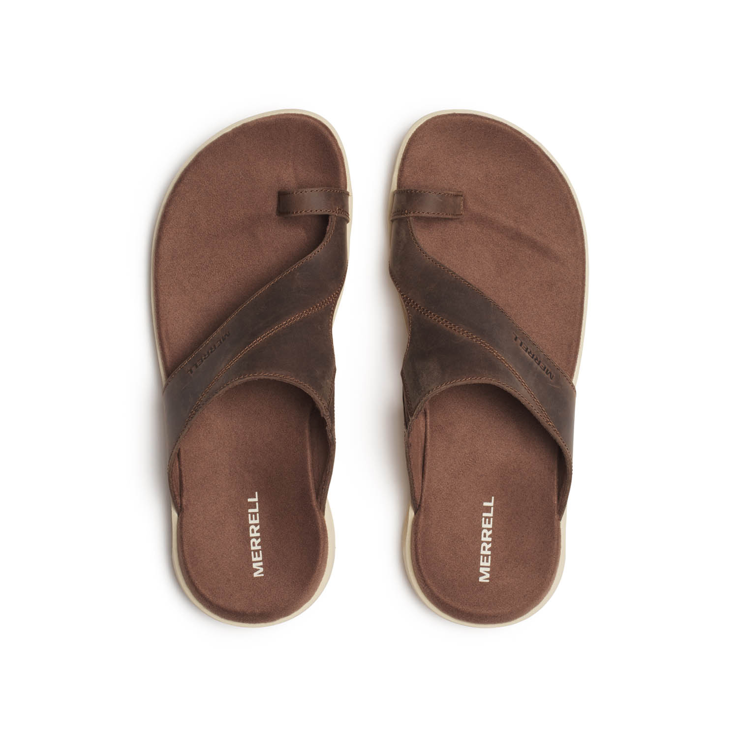 SANDALIA MUJER DISTRICT 4 LUXE POST EN COLOR CAFE MERRELL - 5