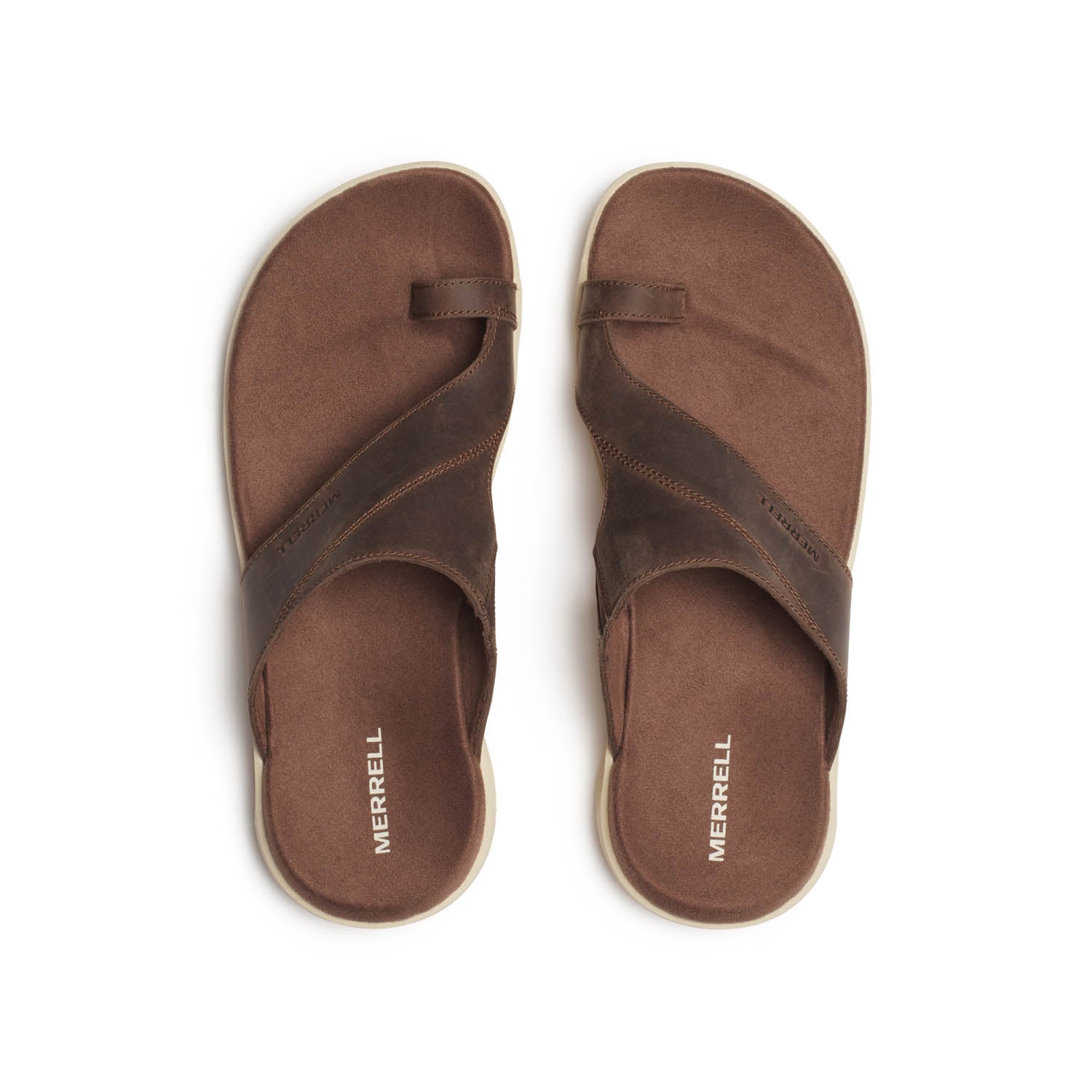 SANDALIA MUJER DISTRICT 4 LUXE POST EN COLOR CAFE MERRELL - 5