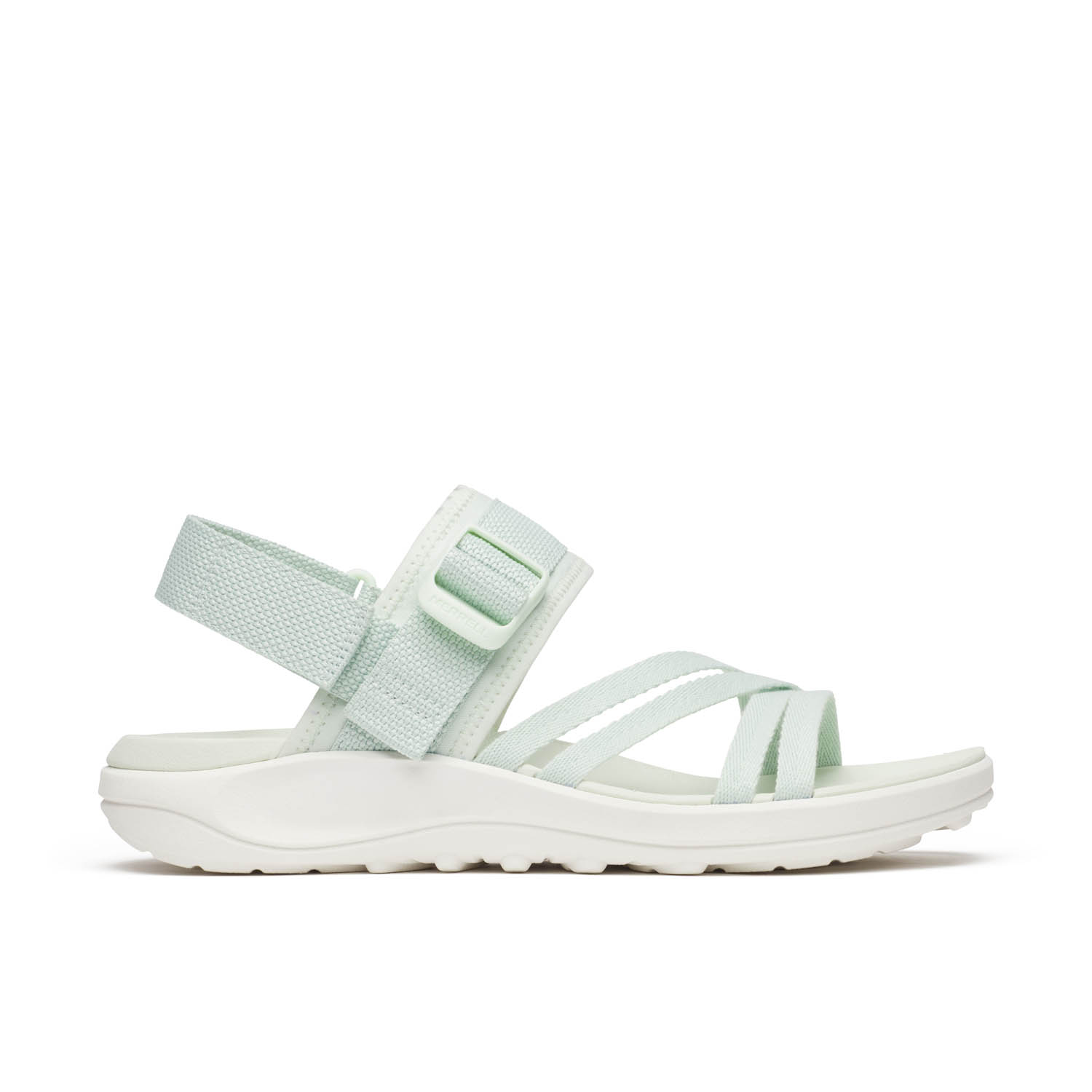 SANDALIA MUJER DISTRICT 4 BACKSTRAP VERDE CLARO MERRELL - 1