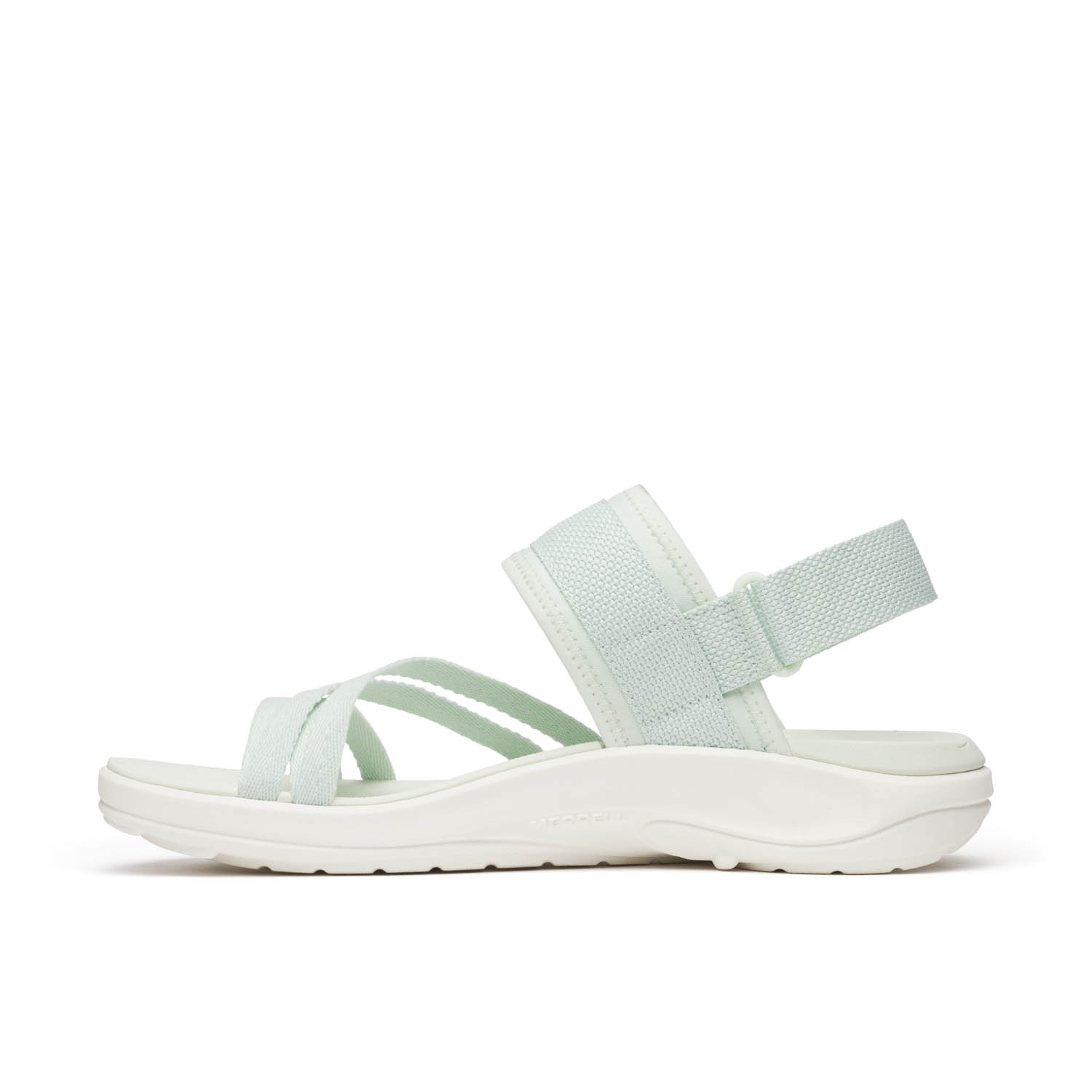 SANDALIA MUJER DISTRICT 4 BACKSTRAP VERDE CLARO MERRELL - 2