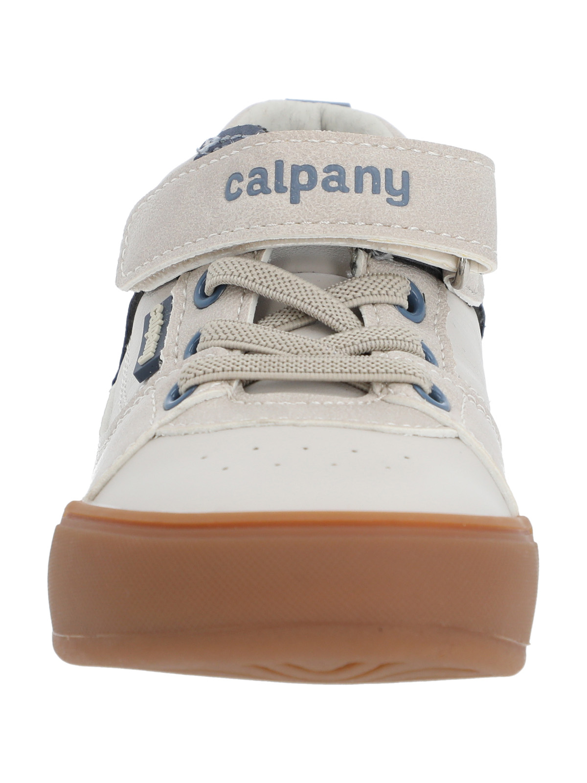 ZAPATILLA CUERO ERGONOMICA NINO KANSAS GRIS CLARO CALPANY - 6