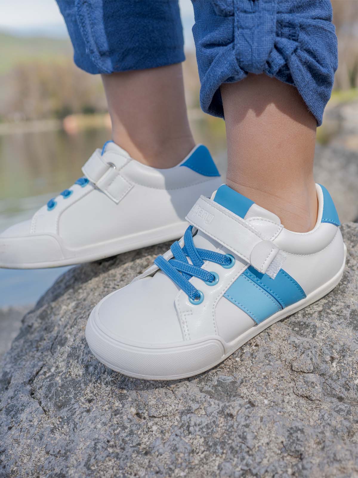 ZAPATILLA CUERO ERGONOMICA NINO VERMONT DENIM CALPANY - 5
