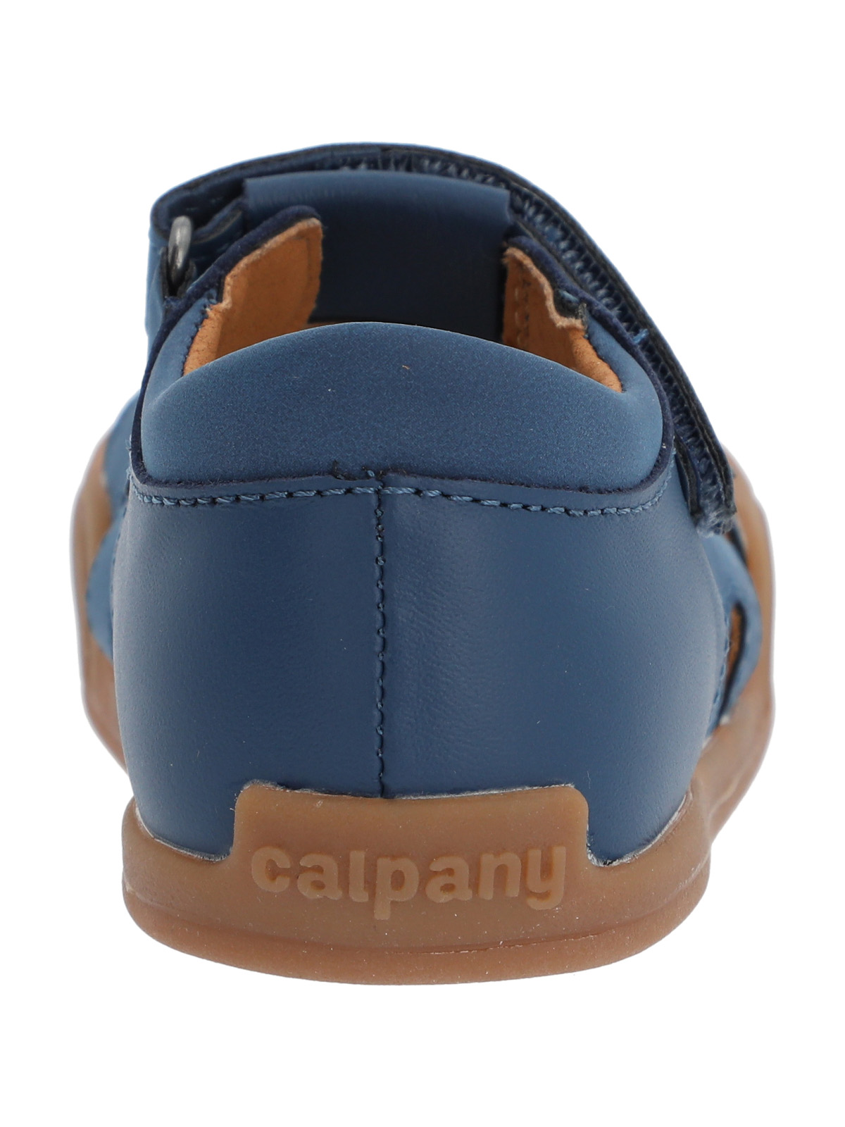 SANDALIA CUERO ERGONOMICA NIÑO KENTUCKY AZUL CALPANY - 9