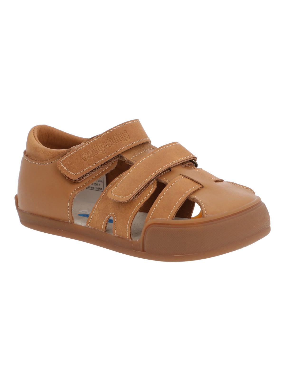 SANDALIA CUERO ERGONOMICA NINO KENTUCKY CAFE  CALPANY CALPANY - 1