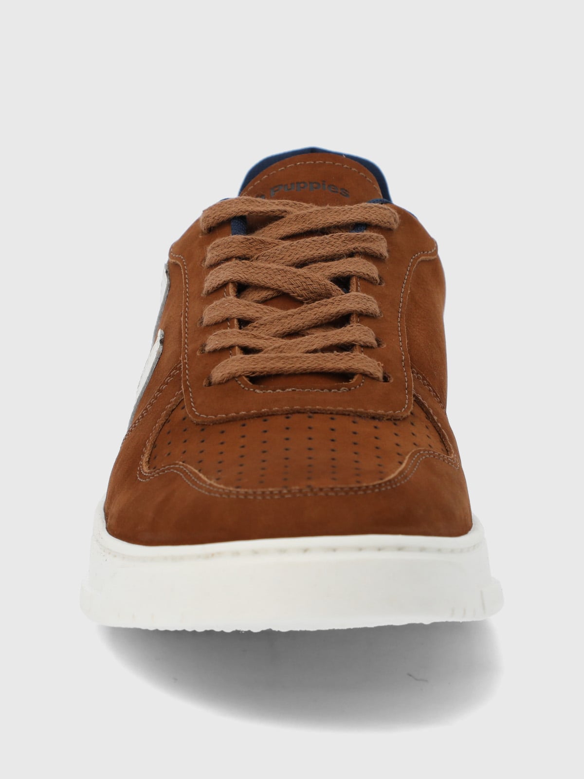 ZAPATILLA CUERO HOMBRE PHILIPPE EN COLOR CAFE CLARO HUSH PUPPIES - 3