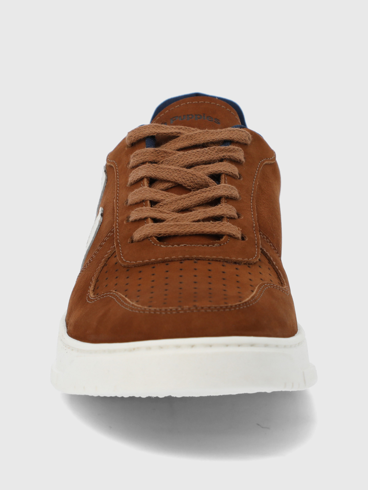 ZAPATILLA CUERO HOMBRE PHILIPPE EN COLOR CAFE CLARO HUSH PUPPIES - 3