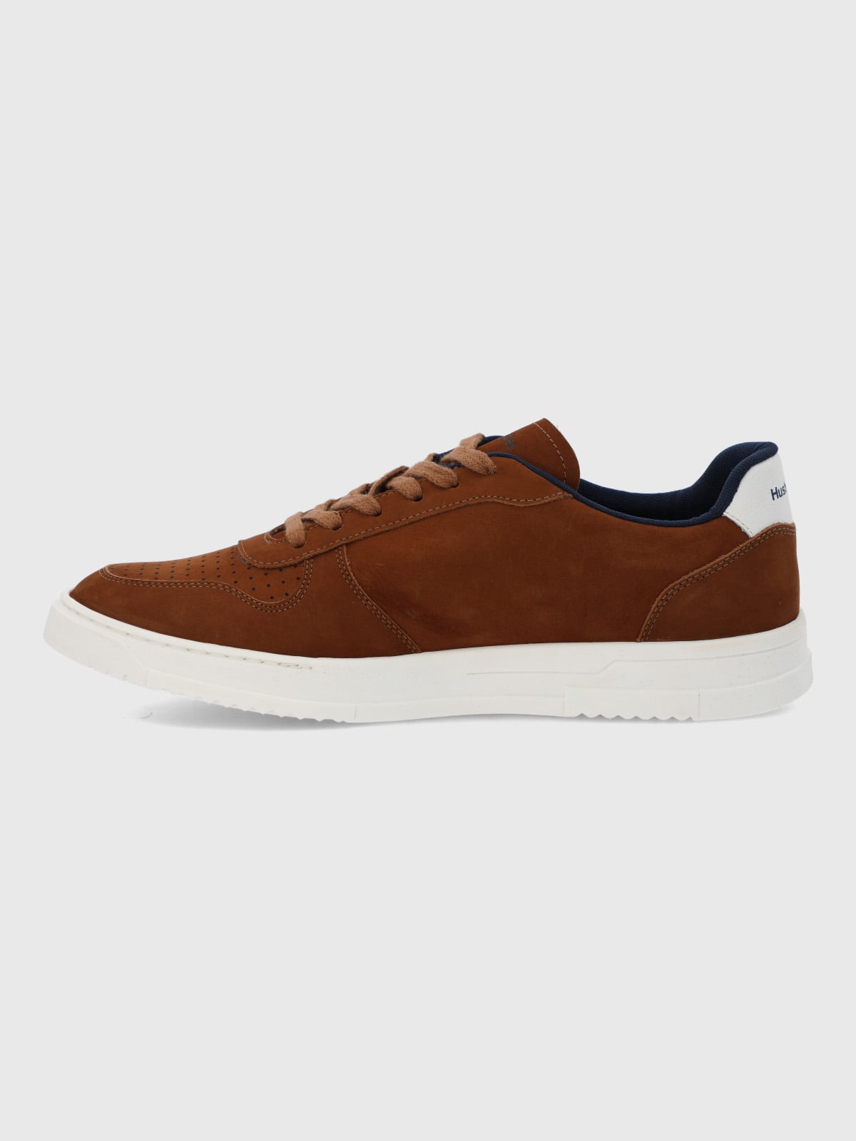 ZAPATILLA CUERO HOMBRE PHILIPPE EN COLOR CAFE CLARO HUSH PUPPIES - 5