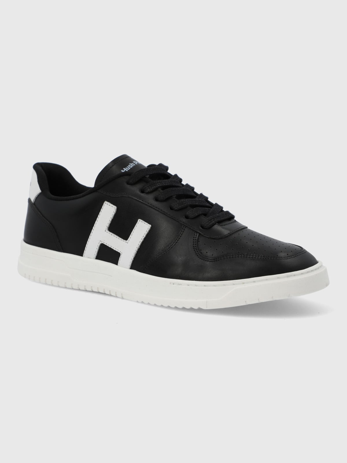 ZAPATILLA CUERO HOMBRE PHILIPPE EN COLOR NEGRO HUSH PUPPIES - 1