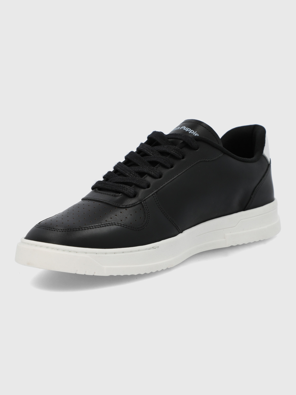 ZAPATILLA CUERO HOMBRE PHILIPPE EN COLOR NEGRO HUSH PUPPIES - 4