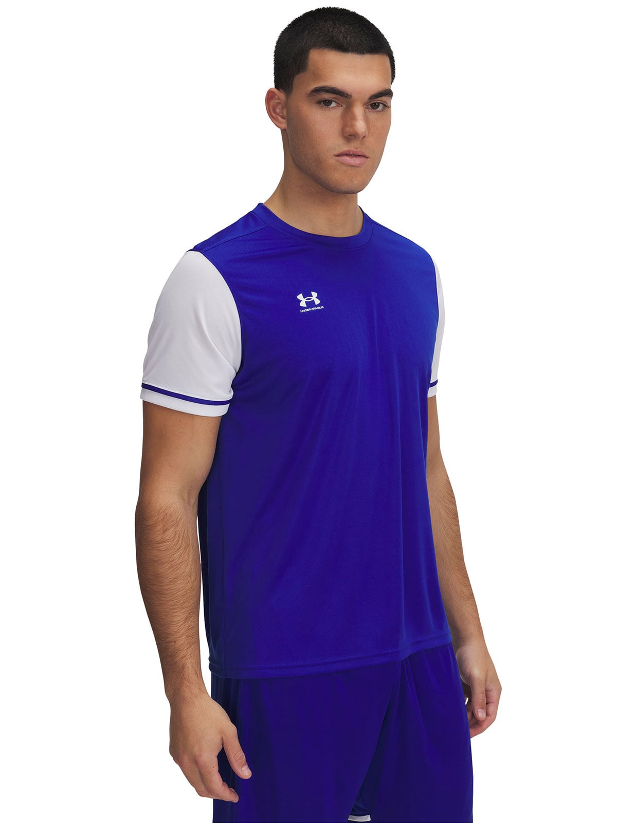 POLERA MANGA CORTA UA CHALLENGER JERSEY AZUL PARA HOMBR - 1