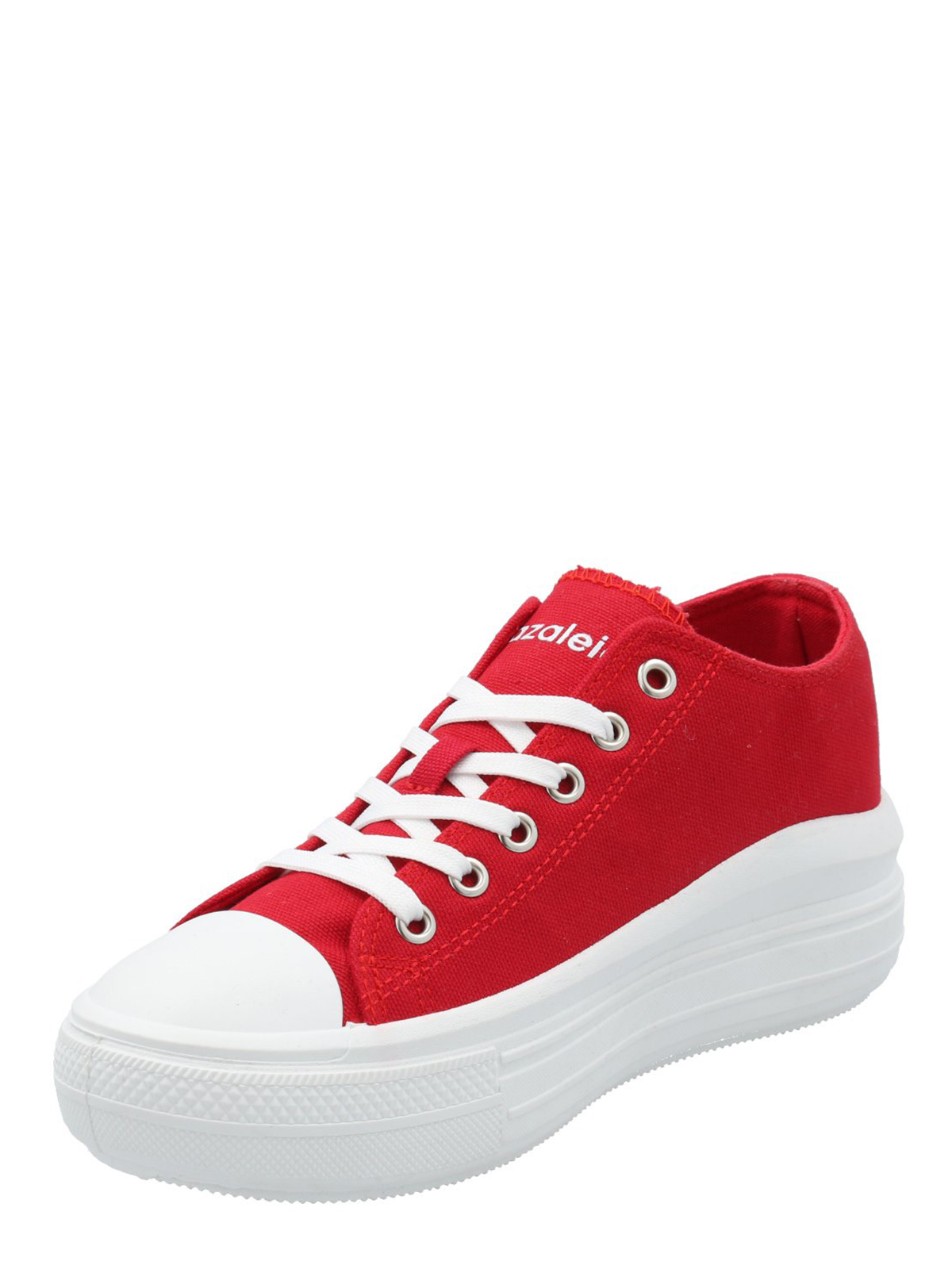 ZAPATILLA MUJER LONA ROJO AZALEIA - 5