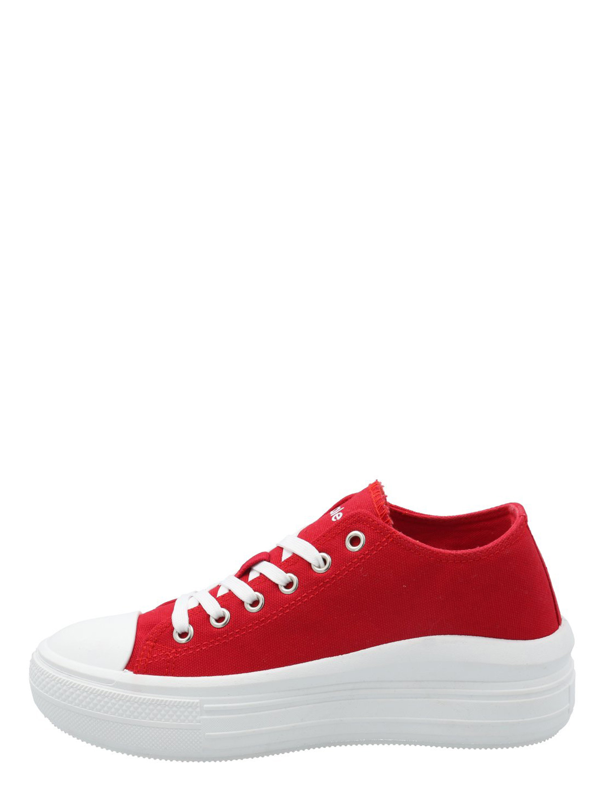 ZAPATILLA MUJER LONA ROJO AZALEIA - 6