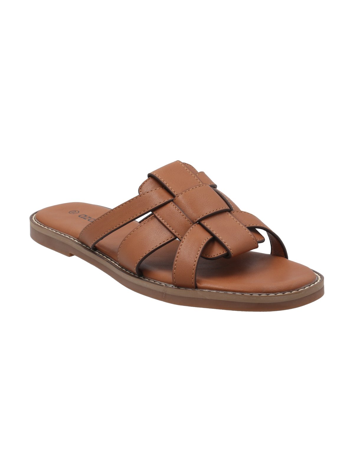 SANDALIA MUJER YARDENA COGNAC AZALEIA - 1