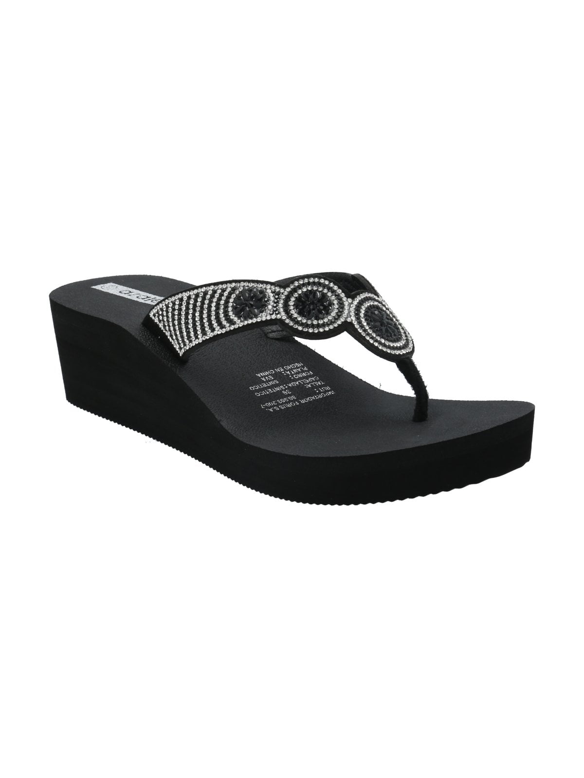 HAWAIANA MUJER ROSELLA NEGRO /BLANCO AZALEIA - 1