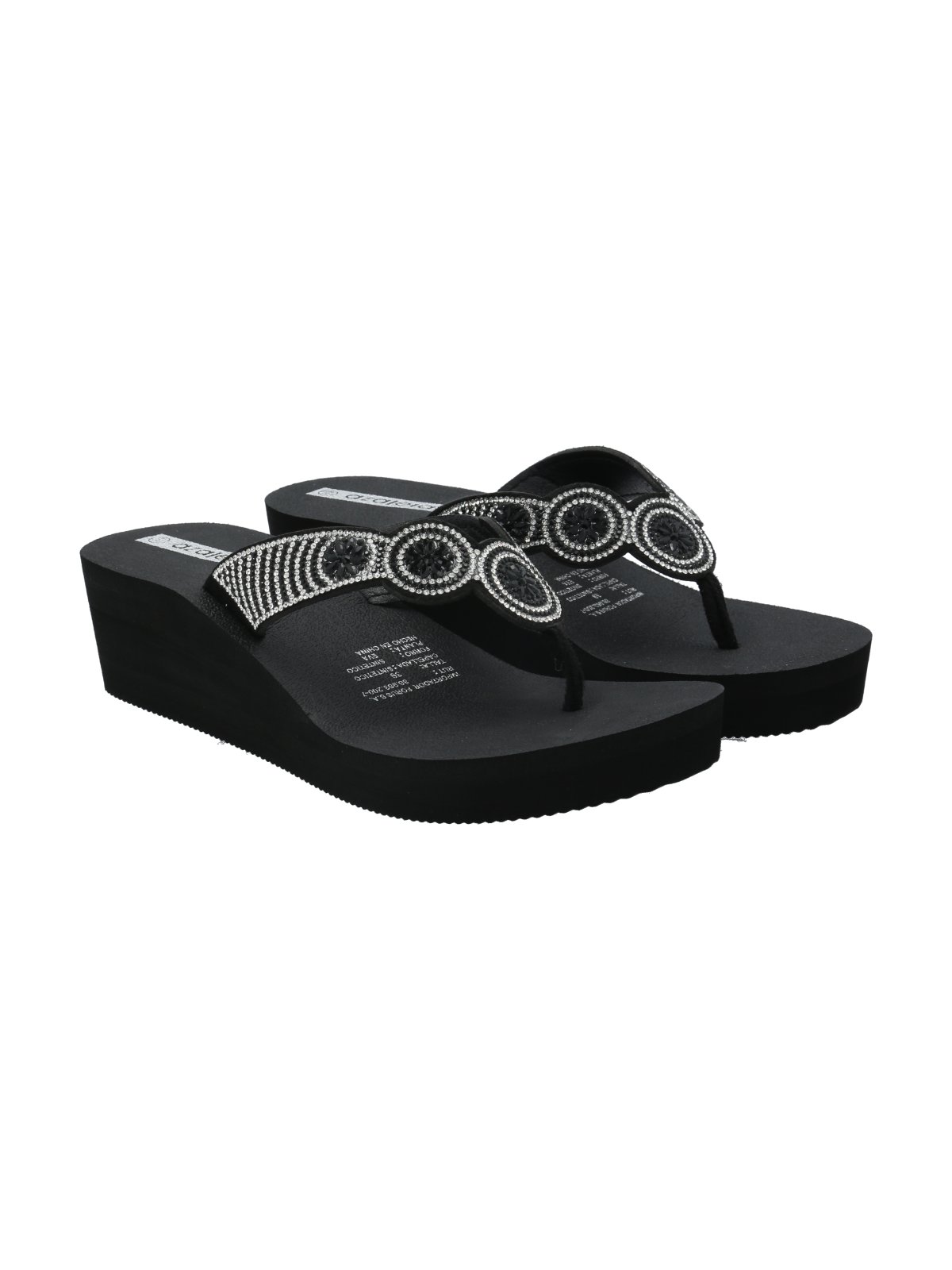 HAWAIANA MUJER ROSELLA NEGRO /BLANCO AZALEIA - 9