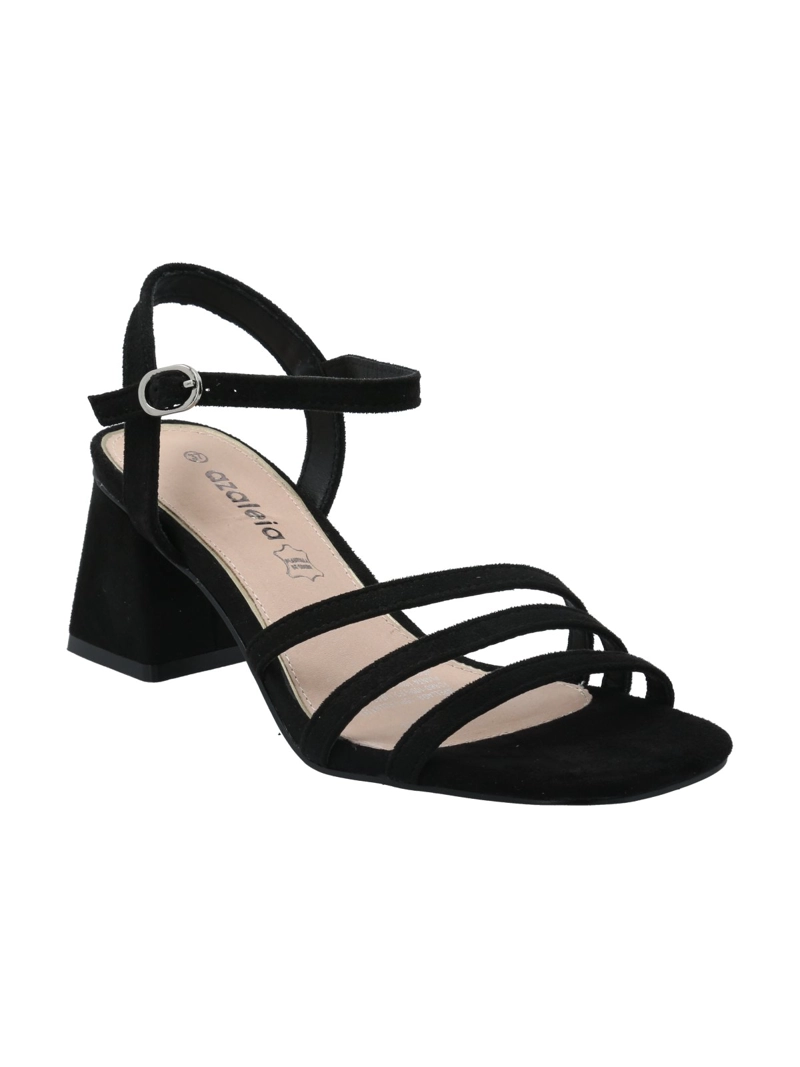 SANDALIA MUJER LIRON NEGRO AZALEIA - 1