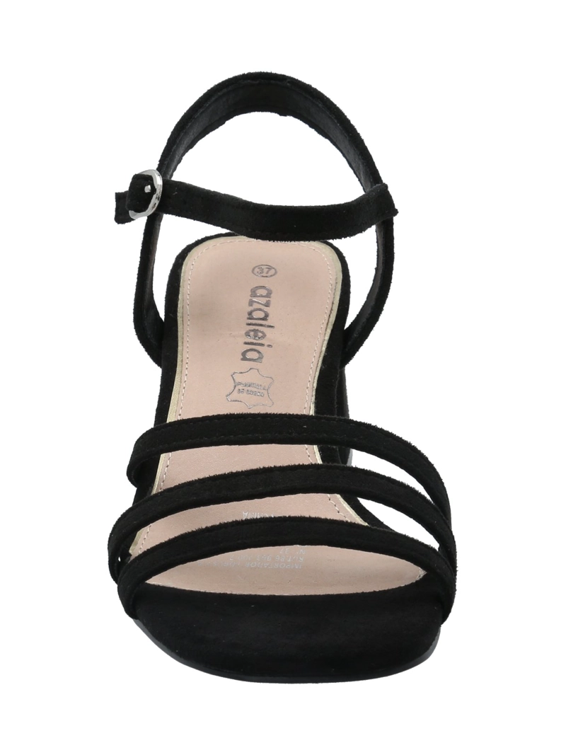 SANDALIA MUJER LIRON NEGRO AZALEIA - 5