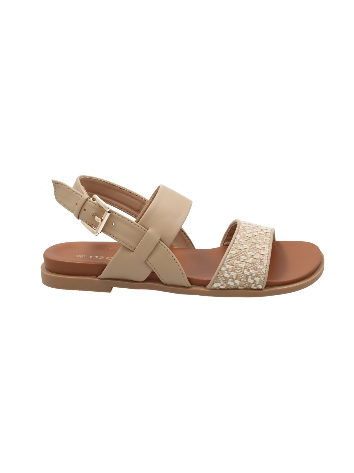 SANDALIA MUJER TALMA NATURAL AZALEIA - 2