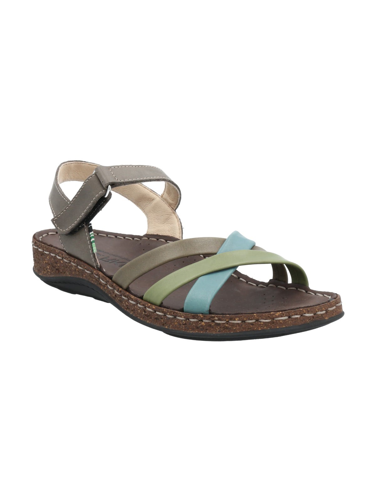 SANDALIA CUERO MUJER BONN MULTICOLOR ROCKFORD - 2