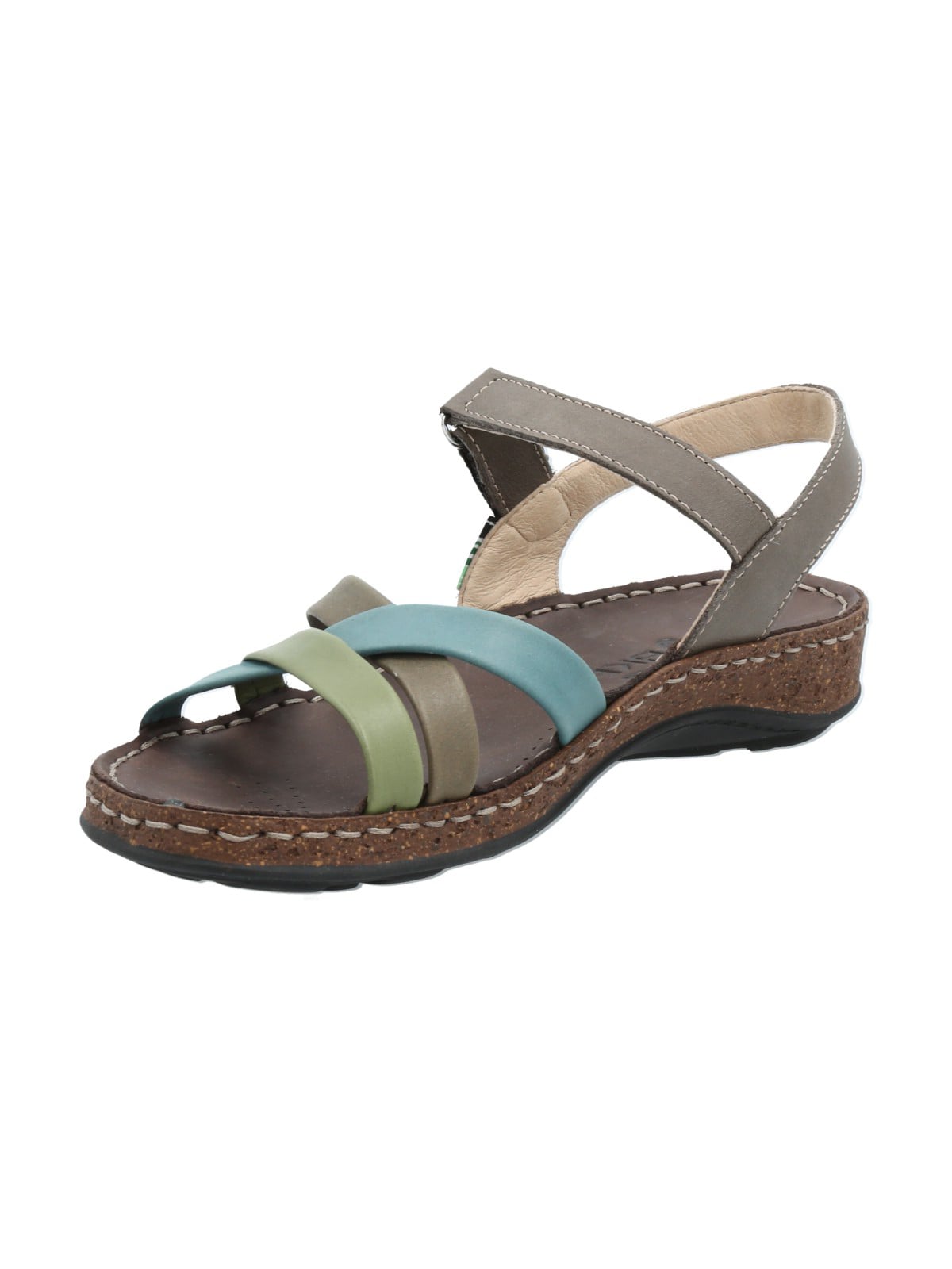 SANDALIA CUERO MUJER BONN MULTICOLOR ROCKFORD - 5