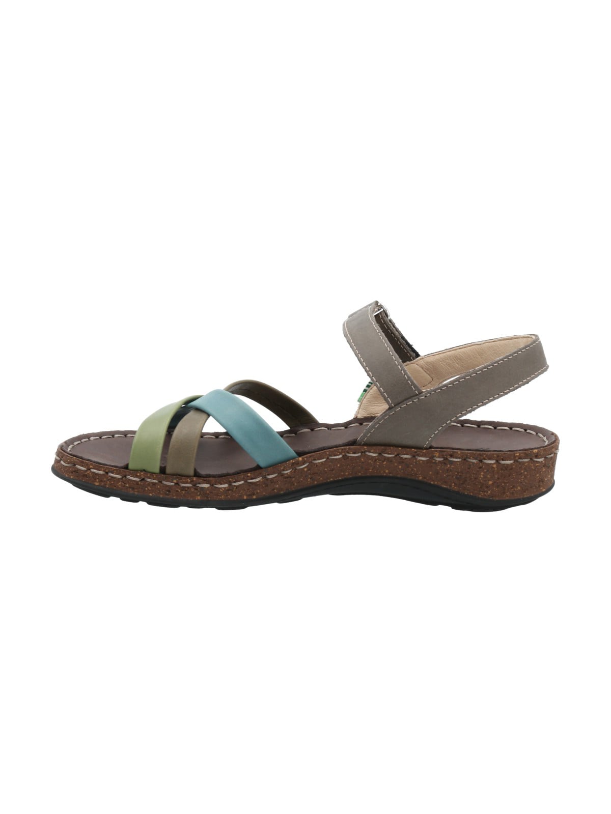 SANDALIA CUERO MUJER BONN MULTICOLOR ROCKFORD - 6
