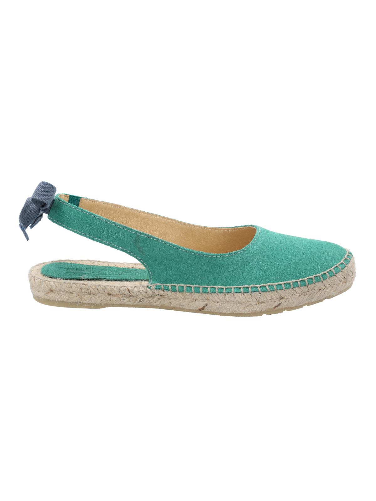 ALPARGATA CUERO MUJER BANTE VERDE ROCKFORD - 1