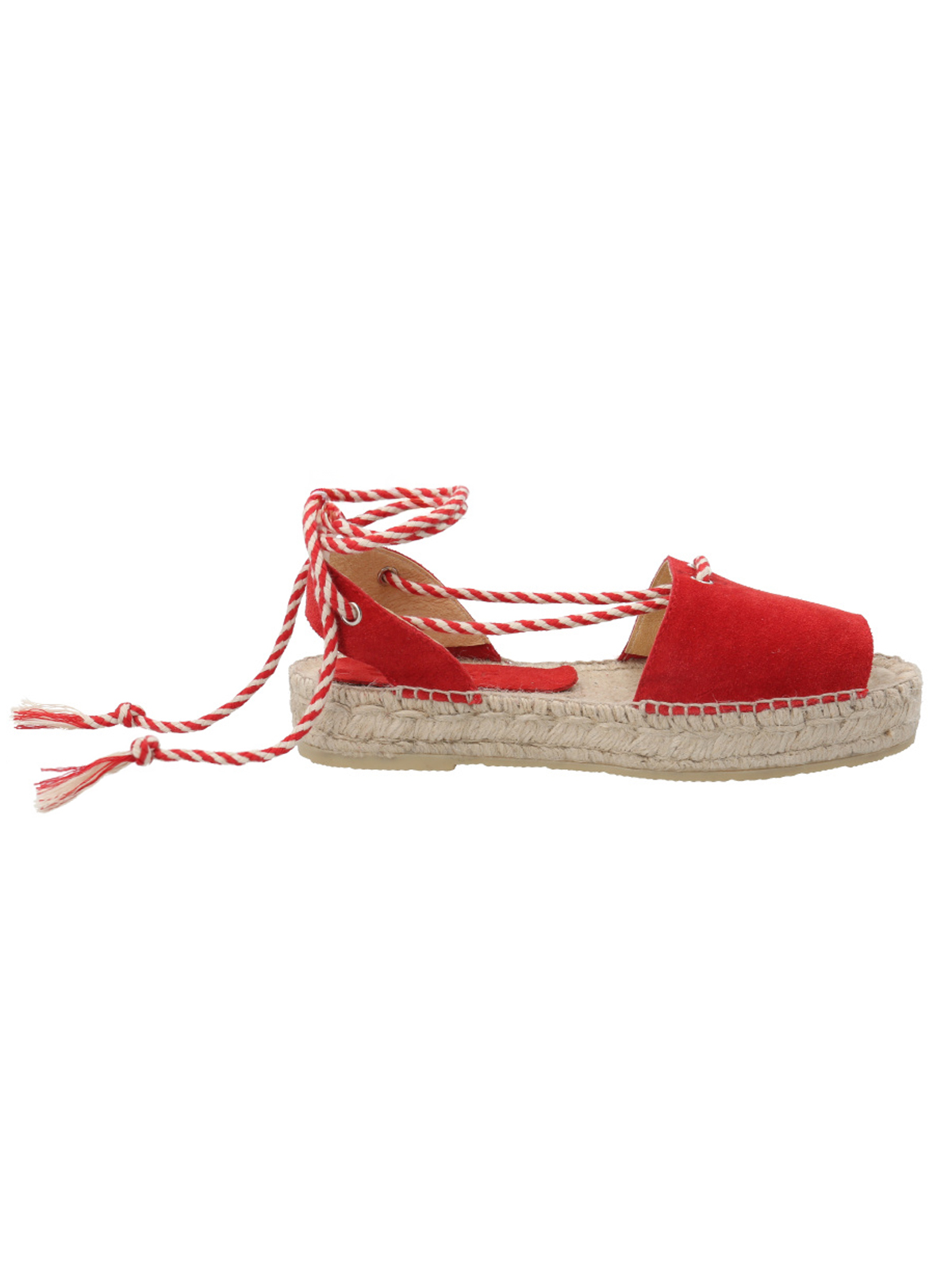 ALPARGATA CUERO MUJER IVY ROJO ROCKFORD - 1