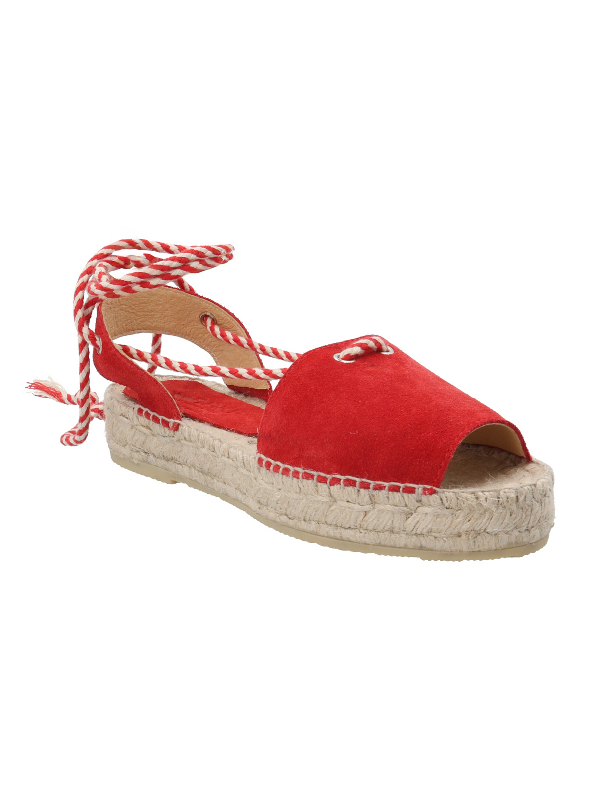 ALPARGATA CUERO MUJER IVY ROJO ROCKFORD - 2