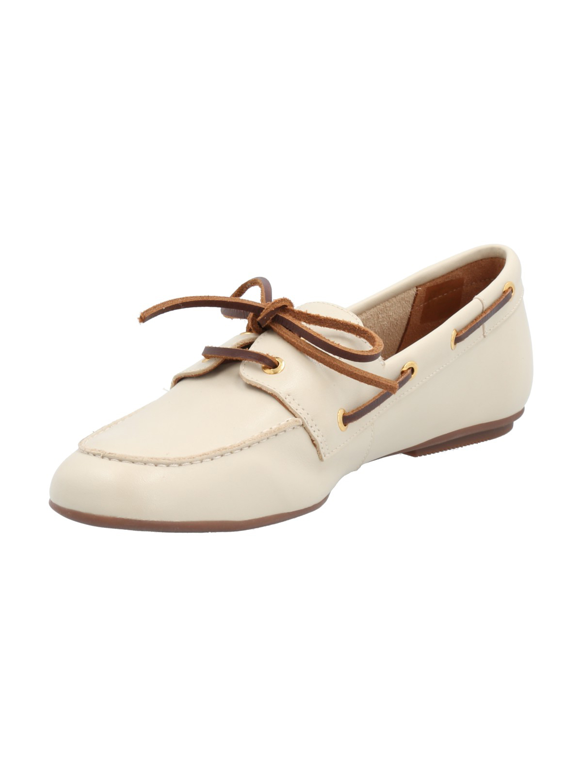 MOCASIN CUERO MUJER ROBERTA BLANCO ROCKFORD - 5