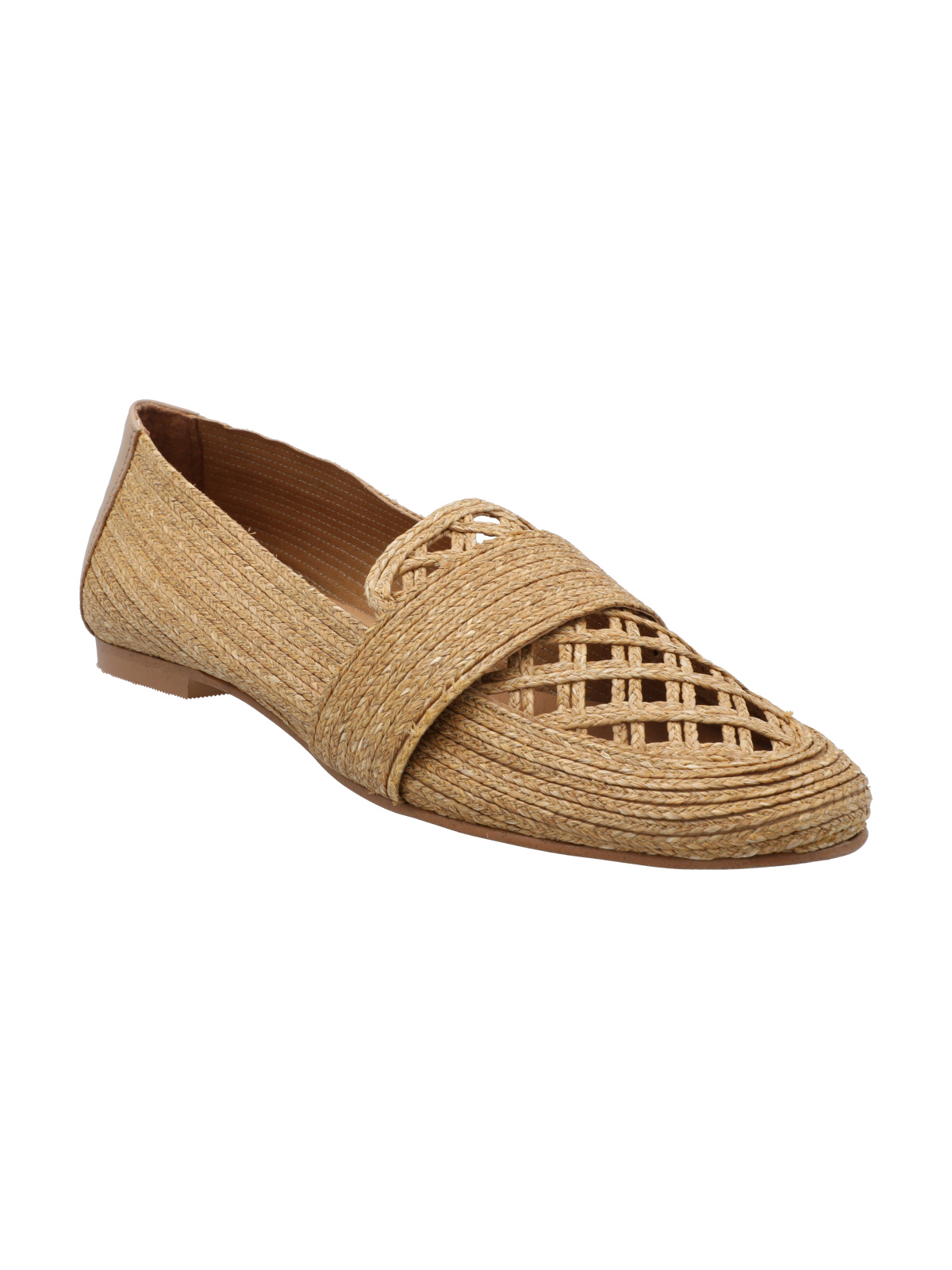 MOCASIN RAFIA MUJER LUSEPA BEIGE ROCKFORD - 2