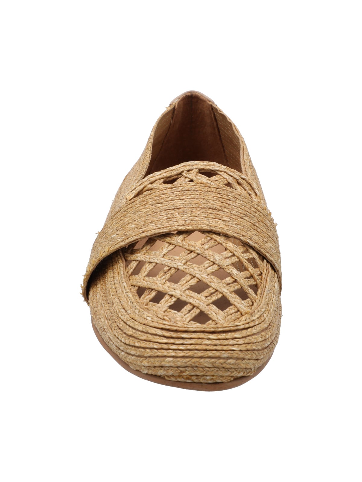MOCASIN RAFIA MUJER LUSEPA BEIGE ROCKFORD - 4