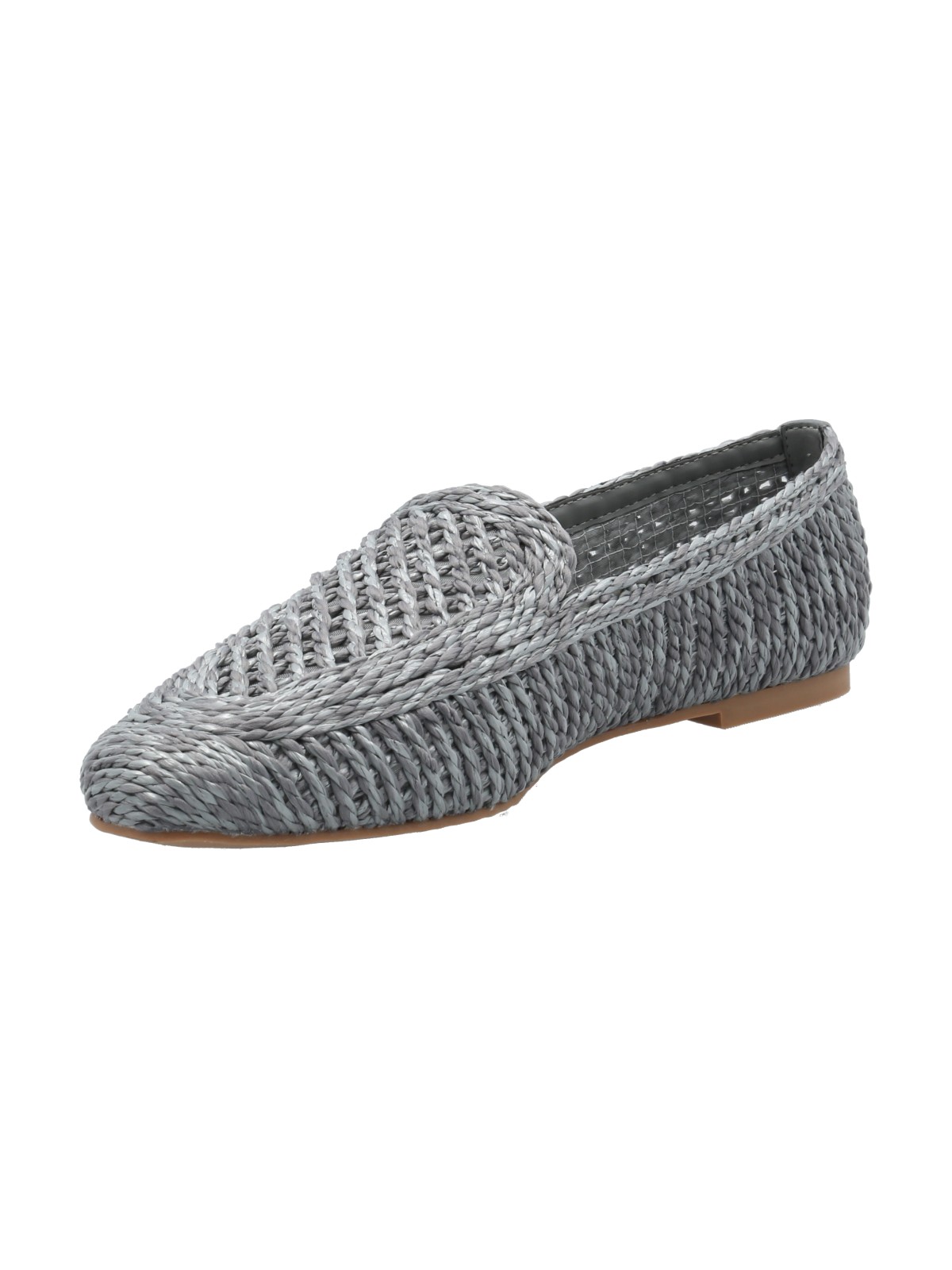MOCASIN RAFIA MUJER RITA GRIS ROCKFORD - 5