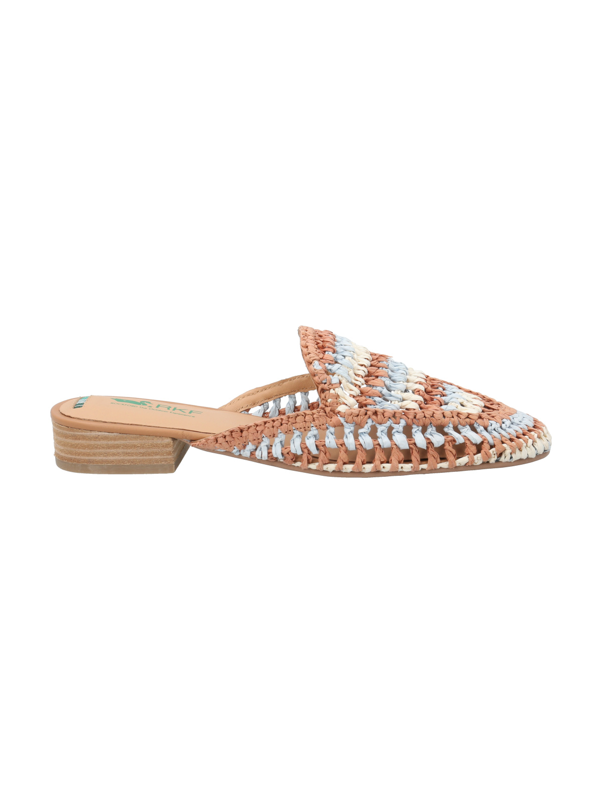 BABUCHA RAFIA MUJER CHARLES CAMEL ROCKFORD - 1